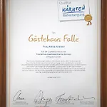 לינה וארוחת בוקר Haus Falle 3*