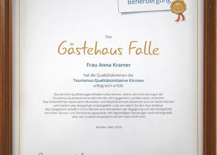 Frühstückspension Haus Falle 3*